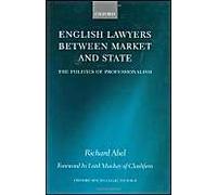 English Lawyers Between Market And State