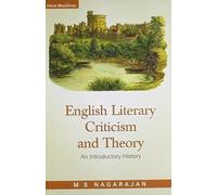 English Literary Criticism and Theory: An Introductory History