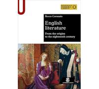 English literature. From origins to eighteenth century
