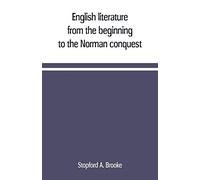 English Literature, From The Beginning To The Norman Conquest