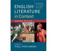 English Literature In Context Paul Poplawski, (Auteur)