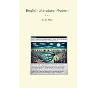 English Literature: Modern