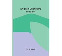 English Literature: Modern