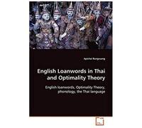 English Loanwords In Thai And Optimality Theory