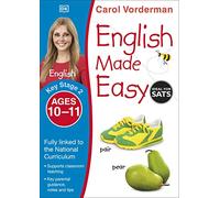 Carol Vorderman – English Made Easy (10–11 ans, Key Stage 2) – Cahier d'exercices d'anglais