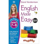 Carol Vorderman – English Made Easy 7-8 (Key Stage 2) – Soutient le programme national – Broché