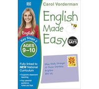Carol Vorderman – English Made Easy 9-10 ans (Key Stage 2) – Cahier d'exercices d'anglais – Broché