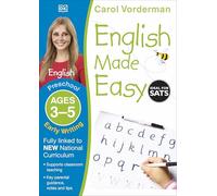 Carol Vorderman – English Made Easy: Early Writing – 3-5 ans – Preschool