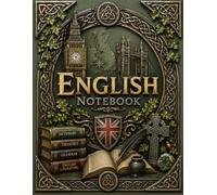 English Notebook: Celtic-Inspired Wide Ruled Notebook for English Class, Grammar, Literature & Writing | 8.5" x 11" | 120 pages