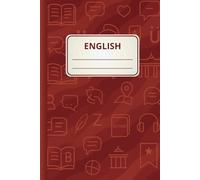 English Notebook: Lined Paper for Writing, Reading and Language Practice | Back to School