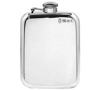 English Pewter Company - Flasque en étain avec capuchon attaché (SF435CT) - 177 ml