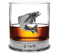 English Pewter Company Tête de cerf en cristal TUM09