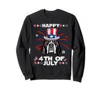 English Pointer Dog Patriotic American 4th of July Dogs Sweatshirt