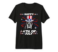 English Pointer Dog Patriotic American 4th of July Dogs T-Shirt Haut de Gamme