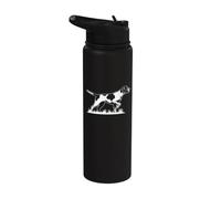 English Pointer Hunting - English Pointer Dad Hunting Dog Stainless Steel Insulated Water Bottle