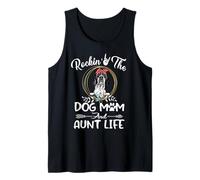 English Pointer Rocking The Dog Mom and Aunt Life Mothers Débardeur