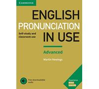 English Pronunciation in Use. Advanced. Book with answers and downloadable audio