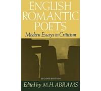 English Romantic Poets: Modern Essays in Criticism (Galaxy Book; Gb35) NEUF