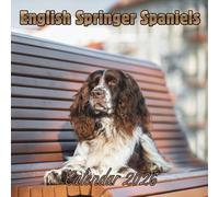 English Springer Spaniels Calendar 2026: 12 Months Organizer For Home & Office From January to December