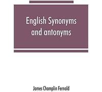 English Synonyms And Antonyms
