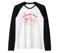 English Tea Party Royalty Pun Tea Lovers Funny Manche Raglan