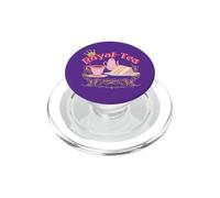 English Tea Party Royalty Pun Tea Lovers Funny PopSockets PopGrip pour MagSafe