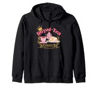 English Tea Party Royalty Pun Tea Lovers Funny Sweat à Capuche