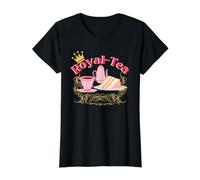 English Tea Party Royalty Pun Tea Lovers Funny T-Shirt Graphique avec Valeur