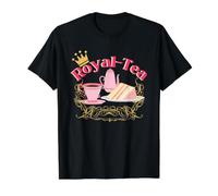 English Tea Party Royalty Pun Tea Lovers Funny T-Shirt Graphique avec Valeur