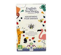 ENGLISH TEA SHOP-Assortiment d'infusions pour enfants infusé à froid 4 mélanges English Tea - 20 sachets