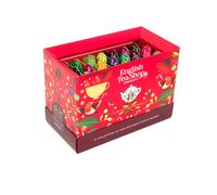 English Tea Shop Calendrier de l'Avent Bio - Christmas Countdown, Rouge - 25 sachets de thé