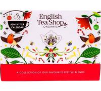 English Tea Shop Calendrier de l'Avent BIO Thés & Tisanes "Christmas Countdown" - 25 sachets