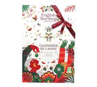 English Tea Shop - Calendrier de l'Avent thés et infusions biologiques 2025 Arbre de Noël - 25 sachets pyramides à découvrir - Coffret cadeau Noël