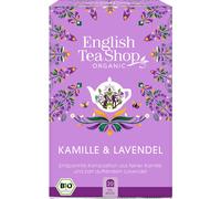English Tea Shop Camomille & Lavande, Bio - 20 sachets de thé