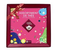 ENGLISH TEA SHOP-Coffret assortiment de thés 4 mélanges bio English tea - 32 sachets