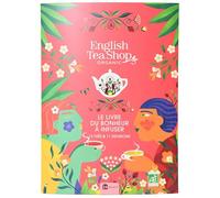 English Tea Shop Coffret Livre du Bonheur Thés Bio 24 Sachets Cadeau