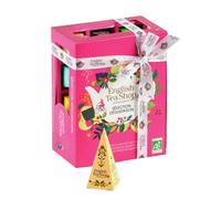English Tea Shop - Coffret thés et infusions biologiques - 12 sachets pyramides - Sélection Dégustation - Cadeau thé