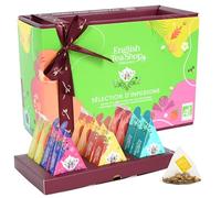 English Tea Shop - Coffret thés et infusions biologiques - 12 sachets pyramides - Sélection d'infusions - Idée cadeau femme