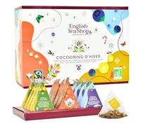 English Tea Shop - Coffret thés et infusions biologiques - 12 sachets pyramides - Sélection d'infusions - Idée cadeau femme