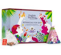 English Tea Shop Ensemble d'Épices Bio dans Boîte Cadeau - Botanicals for Gin - 12 sachets de thé