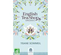English Tea Shop - Tisane sommeil bio - Tisane pour dormir et passer une bonne nuit - Tisane camomille, de lavande et de douces plantes traditionnelles - Infusion bio - 20 sachets