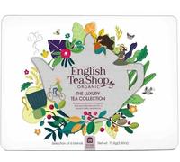 English Tea Shop - Coffret thés et infusions - Collection Luxury - 36 sachets de thés et d'infusions bio dans une belle boite à thé en métal - Coffret cadeau thé à offrir