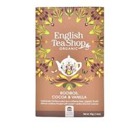 English Tea Shop Rooibos Chocolate Vanilla Organic 20 Sachet Tea Bags (Pack of 3)