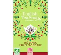 English Tea Shop Thé Blanc Fruits Tropicaux Bio Boîte de 20 Sachets