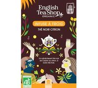 English Tea Shop Thé Noir Glacé Citron Bio Infusion à Froid 20 Sachets