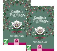 English Tea Shop Thé Oolong Bio Lot de 2 x 20 Sachets