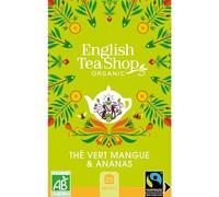 English Tea Shop - Thé Vert Mangue Ananas et fruit de la passion biologique - 20 sachets