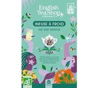 English Tea Shop Thé Vert Glacé Menthe Bio Infusion à Froid 20 Sachets