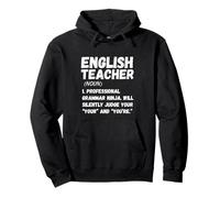 English Teacher Definition - Grammar Humor Classroom Tee Sweat à Capuche