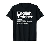 English Teacher Noun Definition Normal Only Cooler Gift T-Shirt